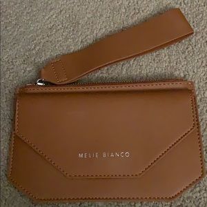Melie Bianco Lottie Saddle Wristlet